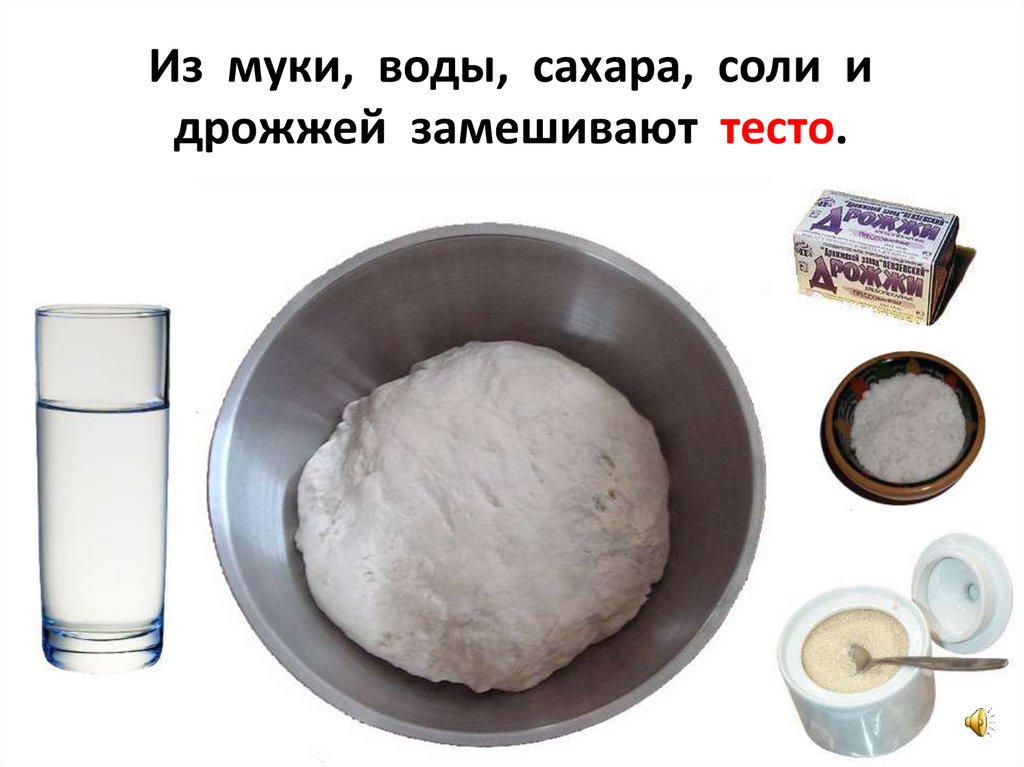 Как приготовить тесто из муки и воды без яиц и дрожжей