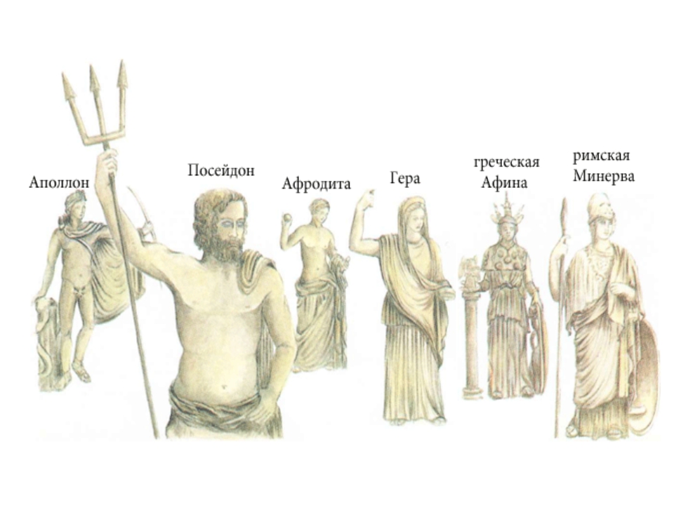 Боги и богини древнего рима