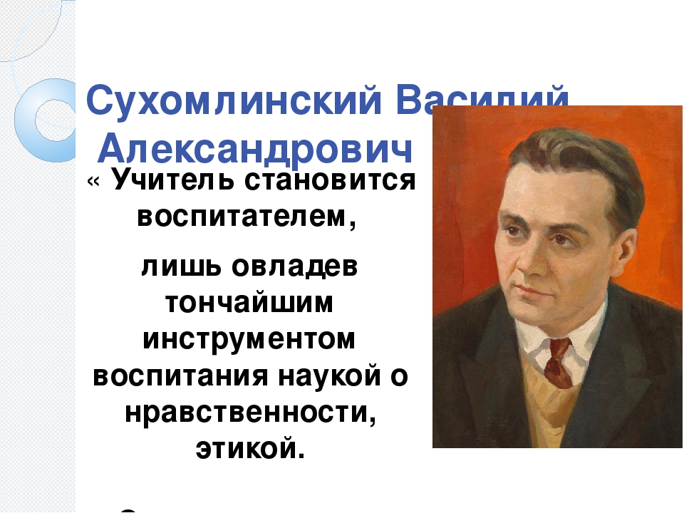 Сухомлинского в л. Портрет Сухомлинского.