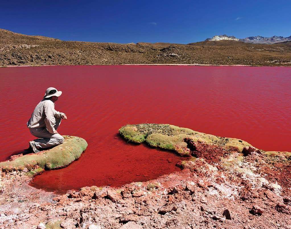 Озеро дьявола Чили